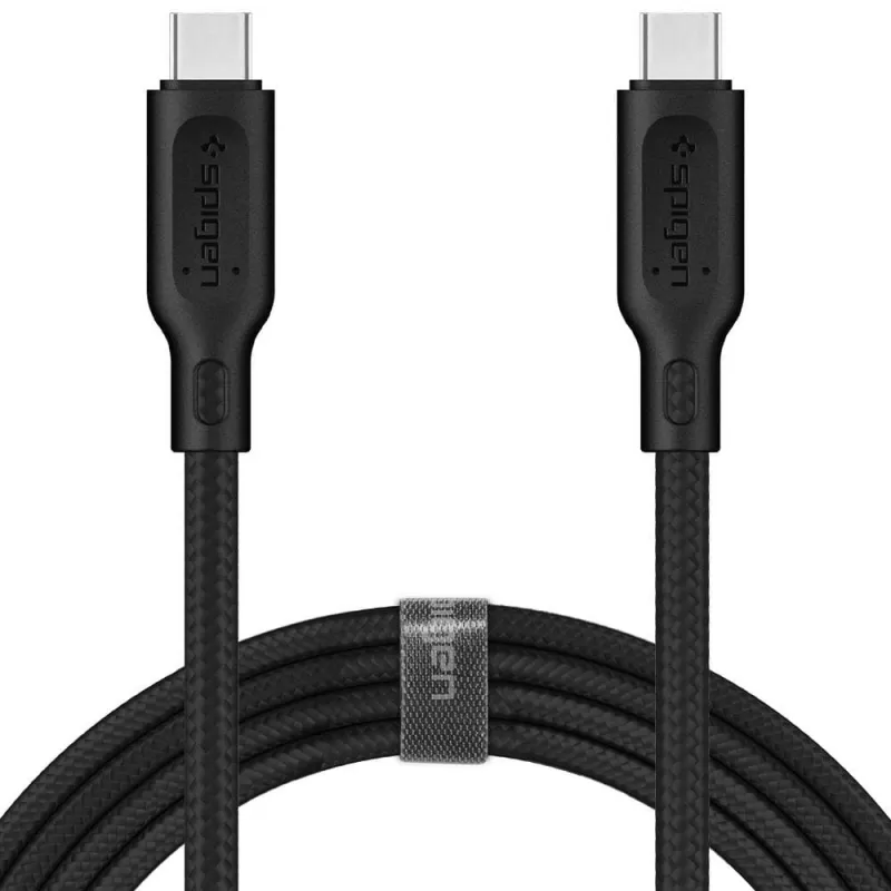 Cable Spigen 000CA25702 USB-C a USB-C - Black 