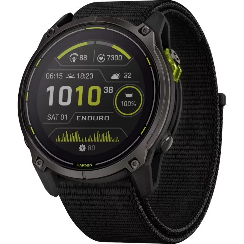 Reloj GPS Garmin Enduro 3 Solar Sapphire 51mm - Carbon Gray DLC Titanium/Black (010-02751-00) Reloj GPS Garmin Enduro 3 Solar Sapphire 51mm - Carbon Gray DLC Titanium/Black (010-02751-00)