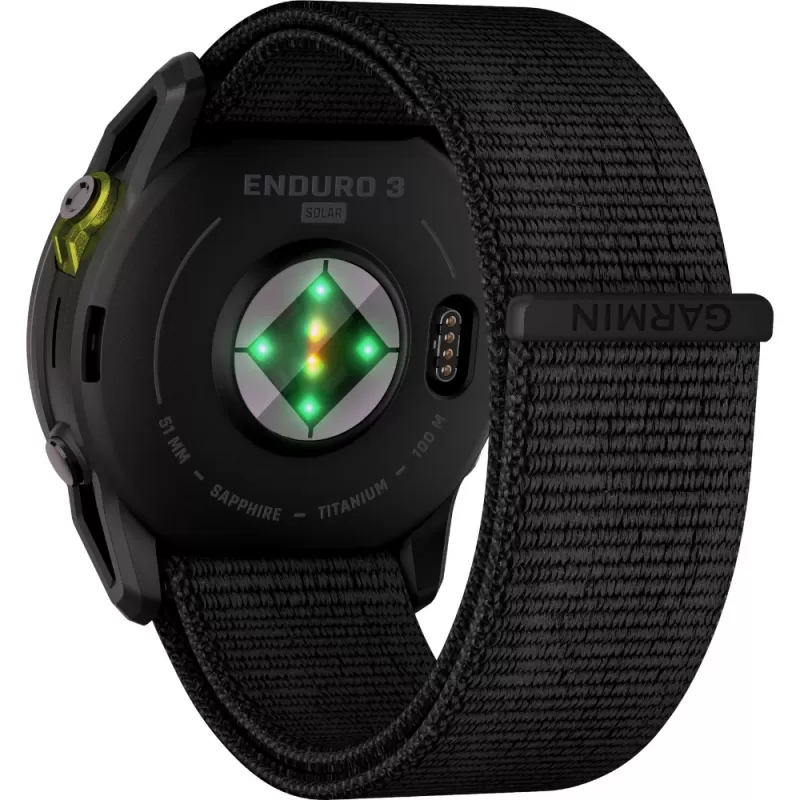 Reloj GPS Garmin Enduro 3 Solar Sapphire 51mm - Carbon Gray DLC Titanium/Black (010-02751-00)