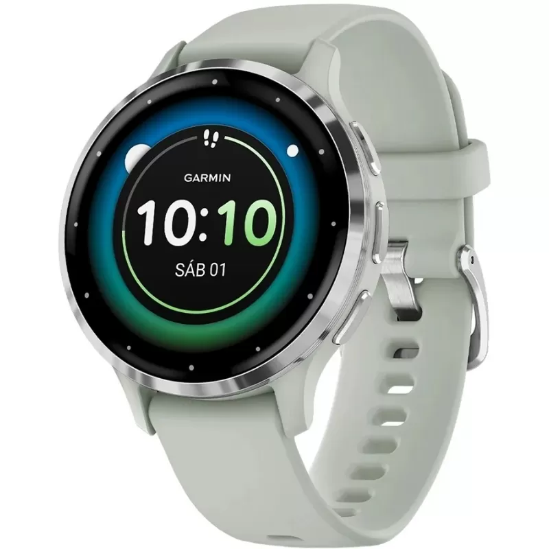 Reloj GPS Garmin Venu 3S 010-02785-01 - Silver/Sage Gray