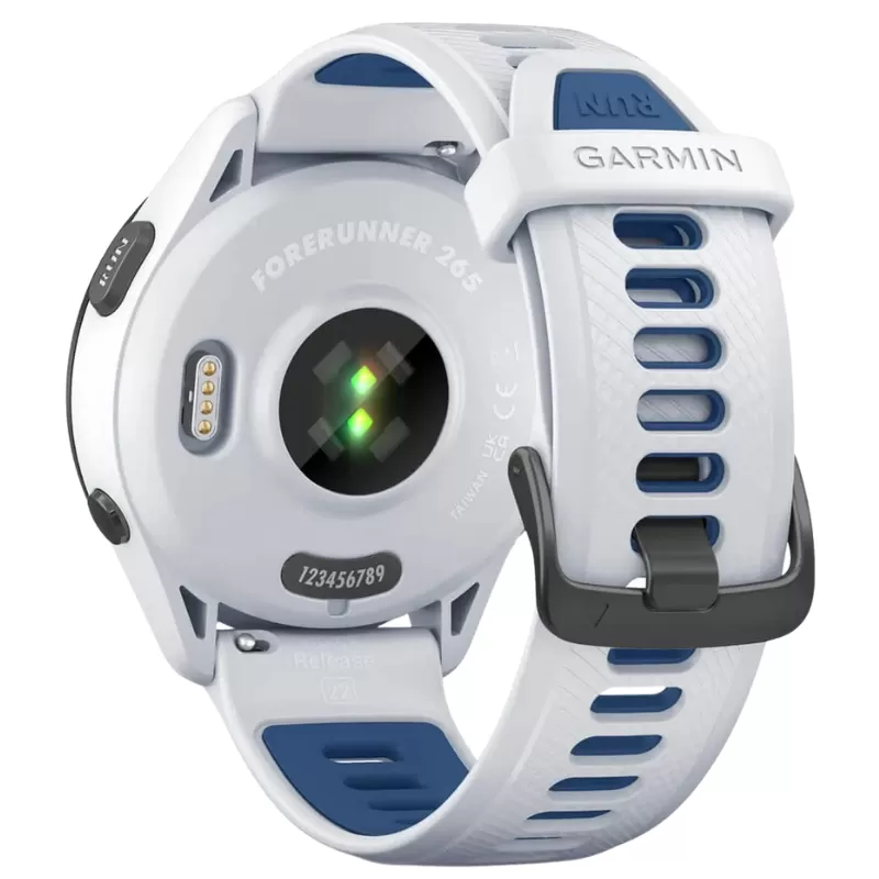 Reloj GPS Garmin Forerunner 265 010-02810-01- Whitestone/Tidal Blue