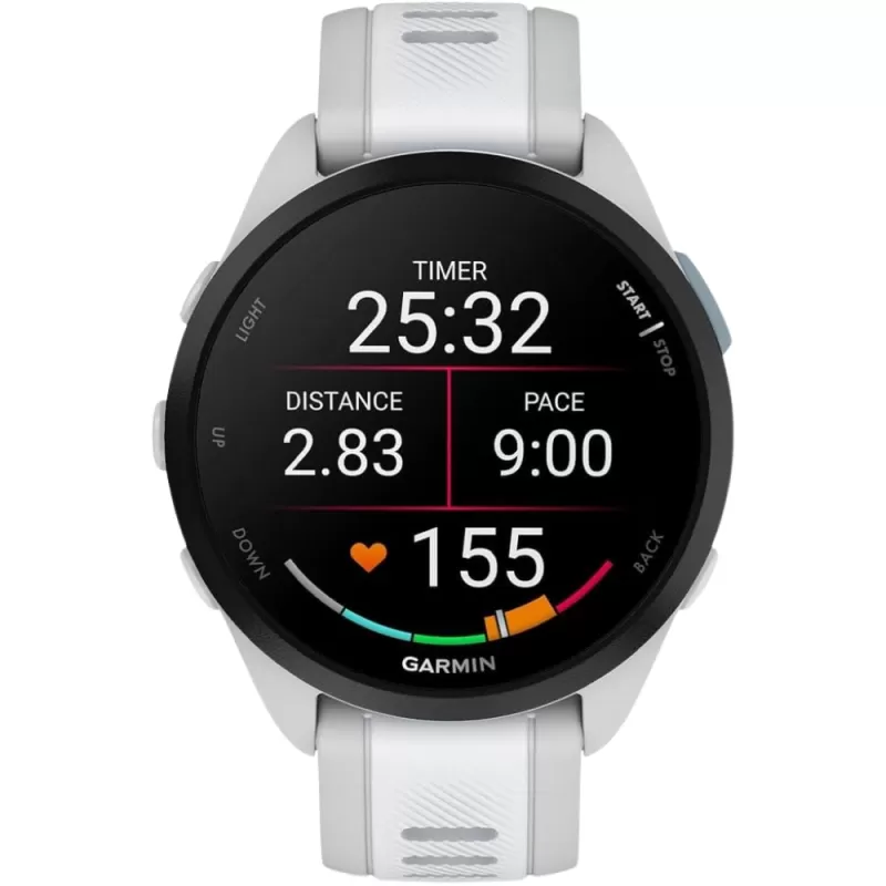 Reloj GPS Garmin Forerunner 165 010-02863-AD - Mist Gray/Whitestone