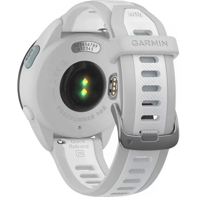 Reloj GPS Garmin Forerunner 165 010-02863-21 - Mist Gray/Whitestone