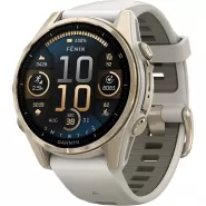 Reloj GPS Garmin Fēnix 8 43mm AMOLED - Soft Gold/...