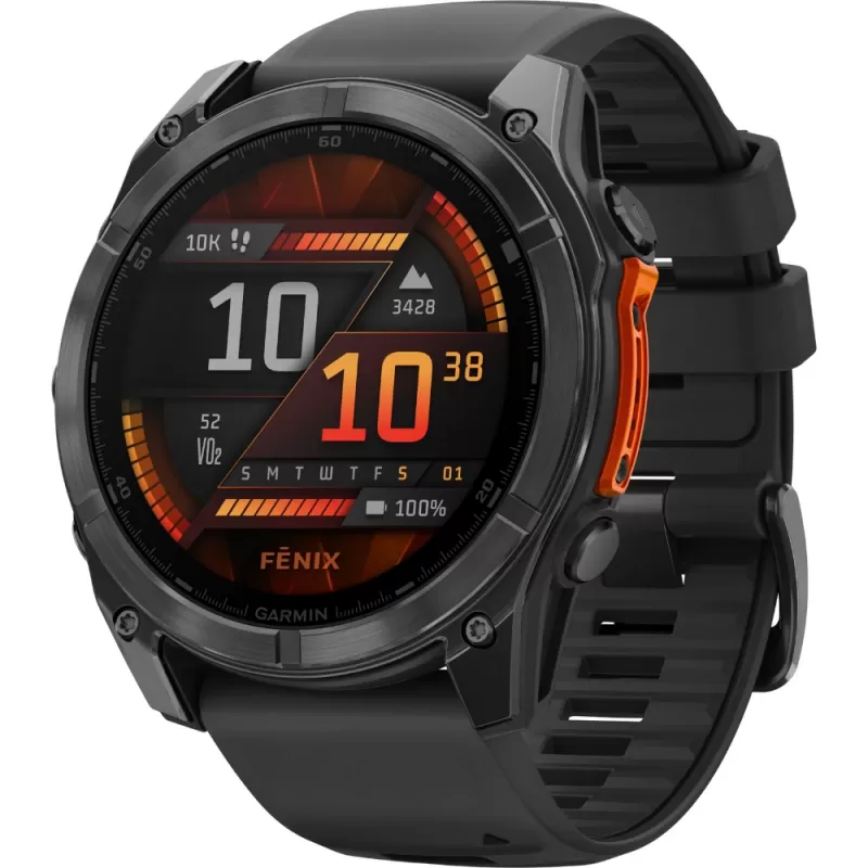 Reloj GPS Garmin Fēnix 8 51mm AMOLED - Slate Gray/Black (010-02905-00) Reloj GPS Garmin Fēnix 8 51mm AMOLED - Slate Gray/Black (010-02905-00)
