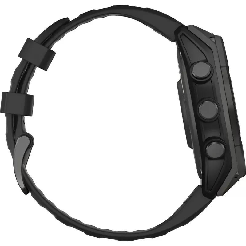 Reloj GPS Garmin Fēnix 8 47mm Solar Sapphire 010-02906-10 - Carbon Gray/Titanium Black