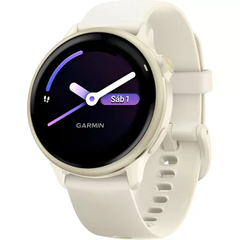 Reloj GPS Garmin Vívoactive 6 010-02985-01 - Lunar Gold