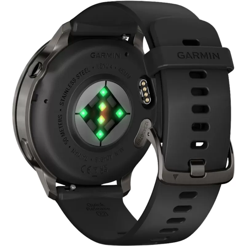 Reloj GPS Garmin Venu 4 45mm - Slate/Black (010-03014-00)