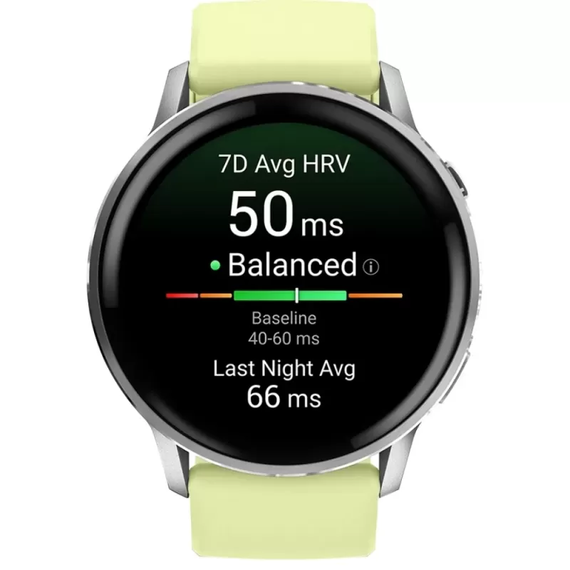 Reloj GPS Garmin Venu 4 45mm - Silver/Citron (010-03014-02)