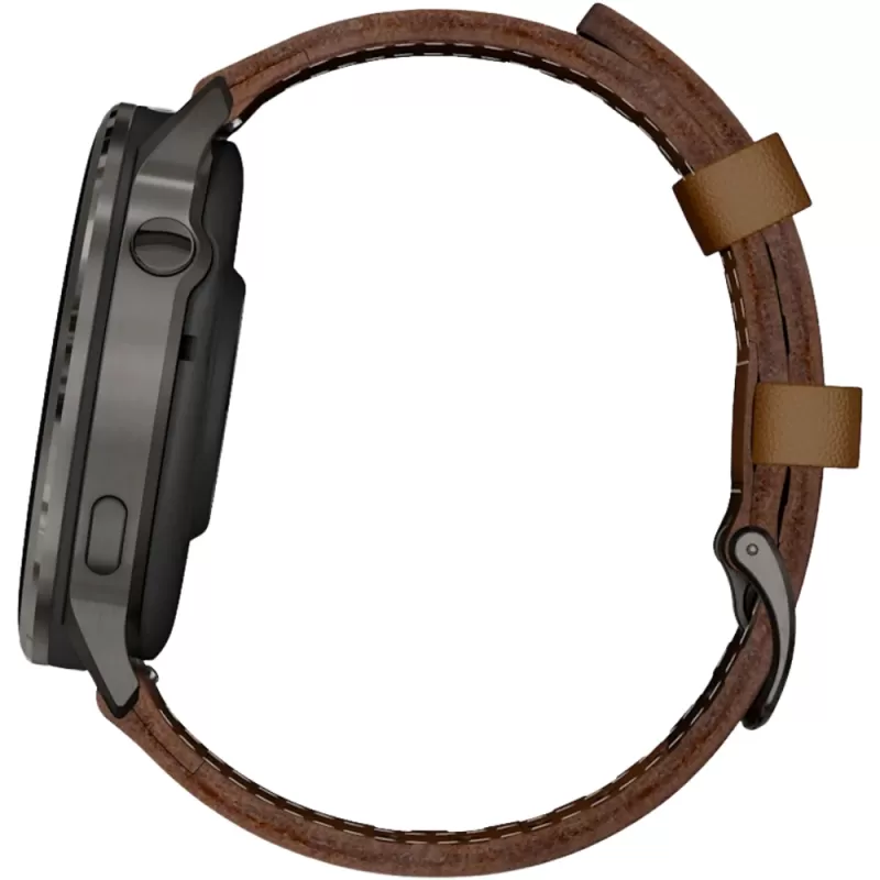 Reloj GPS Garmin Venu 4 41mm Silver/Brown + Silicone Band Black (010-03014-03)