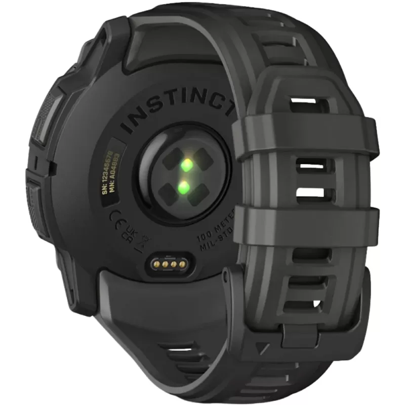 Reloj GPS Garmin Instinct 3 50mm AMOLED - Black/Charcoal (010-03020-00)