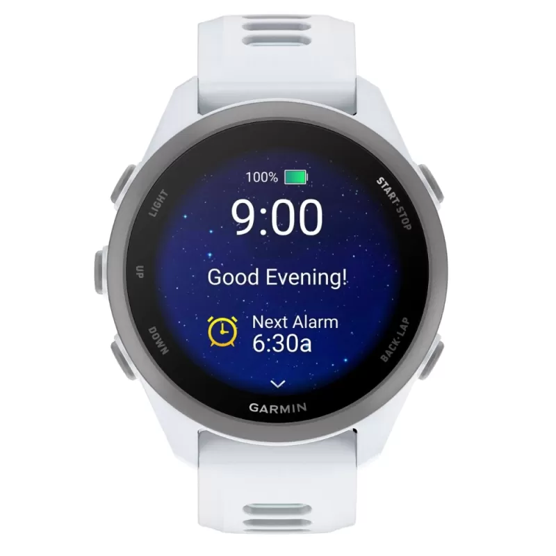 Reloj GPS Garmin Forerunner 170 43mm - Whitestone/Cloud Blue (010-03920-01)