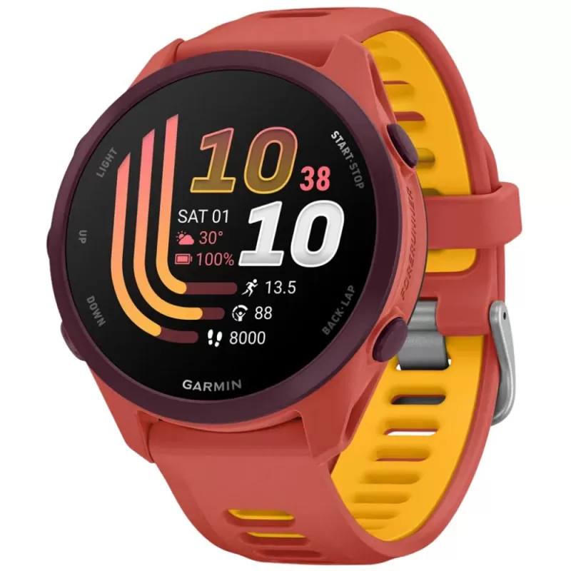 Reloj GPS Garmin Forerunner 170 Music 43mm - Red Pink (010-03920-13)