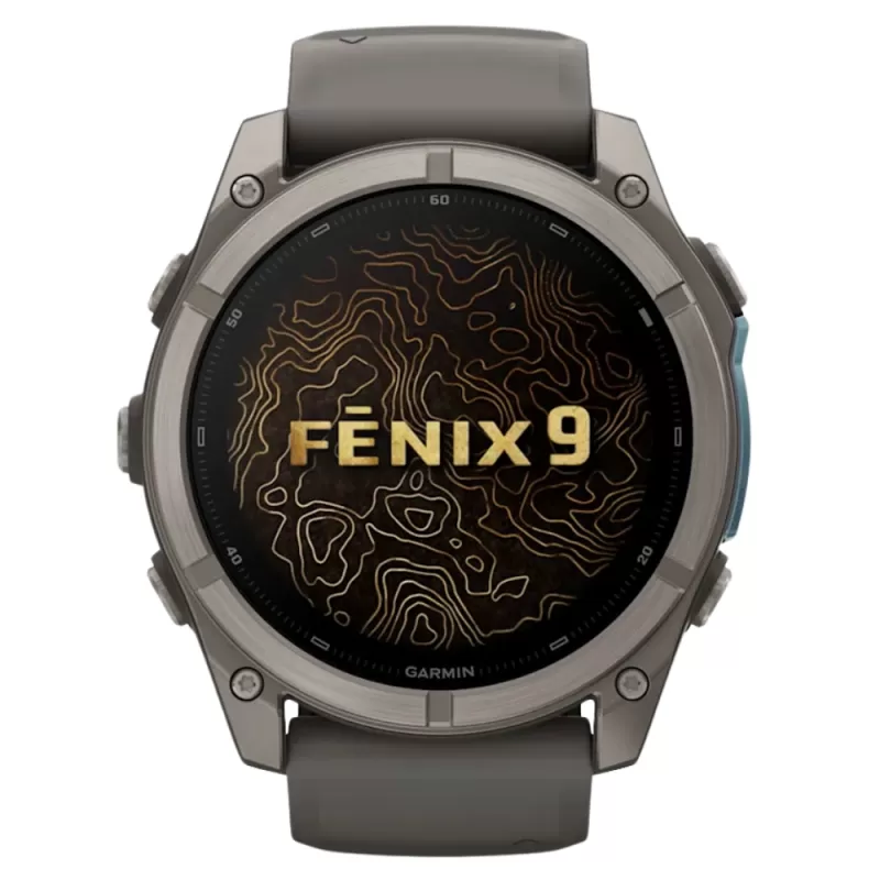 Reloj GPS Garmin Fenix 9 51mm - Titanium/Pebble Gray (010-04763-00)