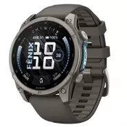 Reloj GPS Garmin Fenix 9 47mm - Titanium/Pebble Gr...