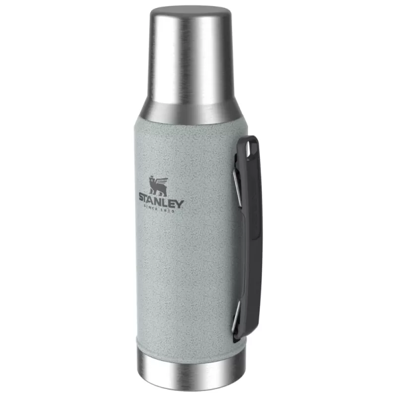 Termo Stanley Classic The High Precision Flow System 1.2L - Hammertone Silver