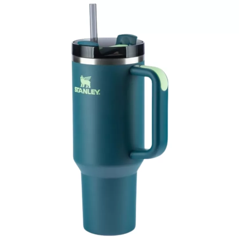 Vaso Térmico Stanley The Flowstate Quencher H2.0 Tumbler 1.18L - Coastal Teal Vaso Térmico Stanley The Flowstate Quencher H2.0 Tumbler 1.18L - Coastal Teal