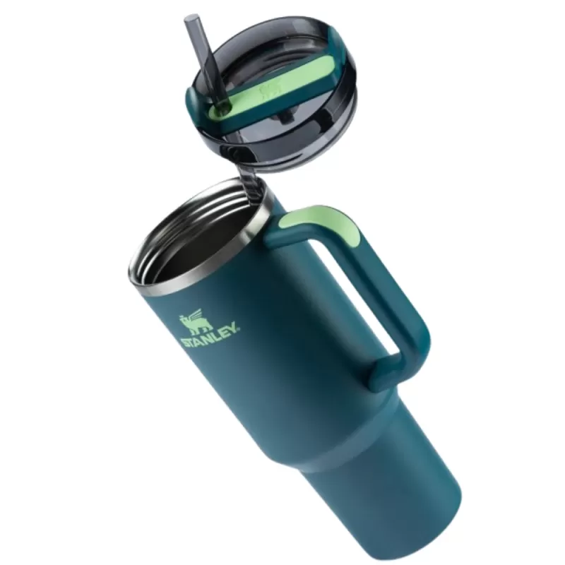 Vaso Térmico Stanley The Flowstate Quencher H2.0 Tumbler 1.18L - Coastal Teal Vaso Térmico Stanley The Flowstate Quencher H2.0 Tumbler 1.18L - Coastal Teal