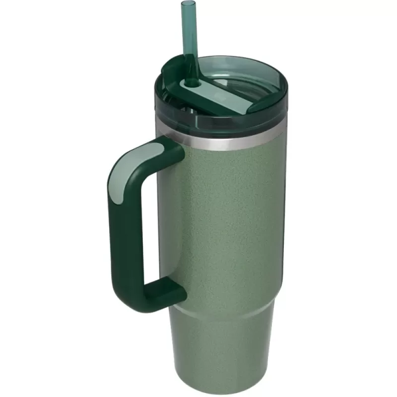 Vaso Térmico Stanley The Quencher H2.0 FlowState Tumbler 887mL - Hammertone Green Vaso Térmico Stanley The Quencher H2.0 FlowState Tumbler 887mL - Hammertone Green