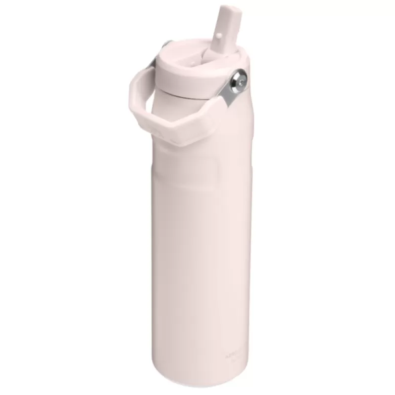 Termo Stanley The Aerolight IceFlow Bottle Flip Straw 2.0 Lid 710mL - Rose Quartz