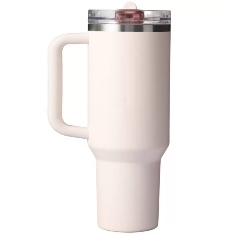 Vaso Térmico Stanley The Flip Straw Quencer Protour Tumbler 1.18L - Rose Quartz
