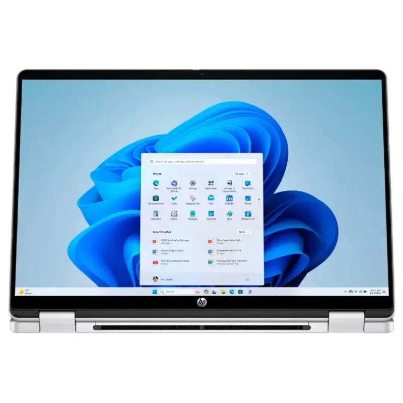 Notebook HP OmniBook 5 Flip 14-FP0013DX 14" 2K Touch Intel Core 5 120U 8/512GB W11 - Silver