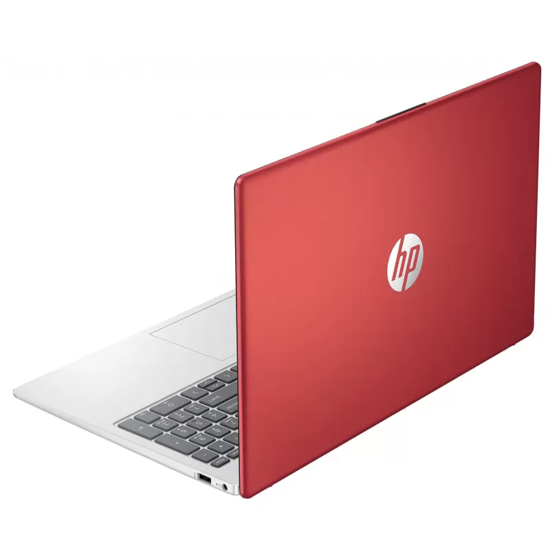 Notebook HP 15-FD083WM 15.6" Intel Pentium N200 4/128GB W11 - Silver/Red