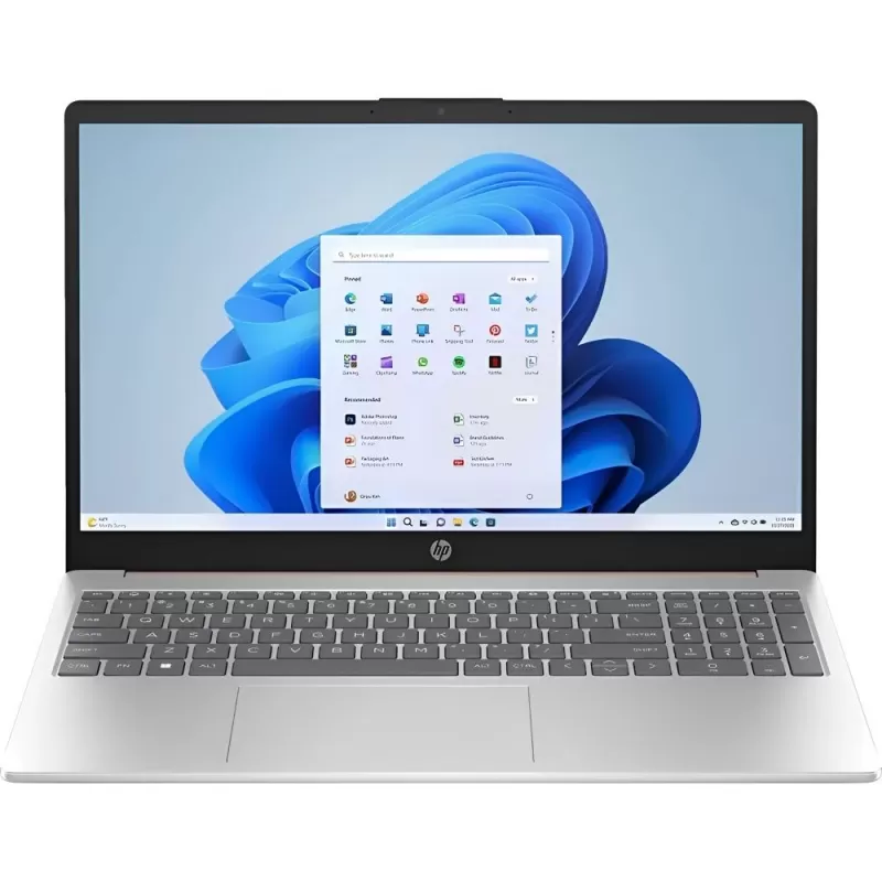 Notebook HP 15-FD0130WM 15.6" Touch Intel Core i3-N305 8/256GB W11 - Silver/Blue