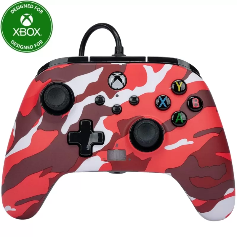 Control PowerA Xbox Series X/S - Red Camo (1525942-01)