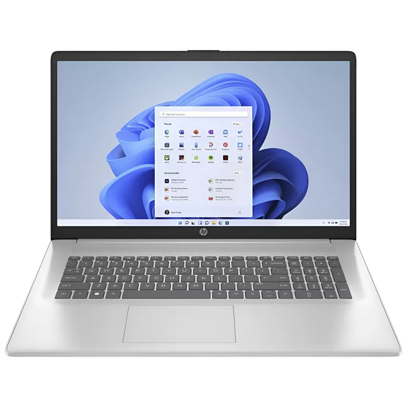 Notebook HP 17-CP2025DX 17.3" AMD Ryzen 5 7520U 8/512GB W11 - Silver