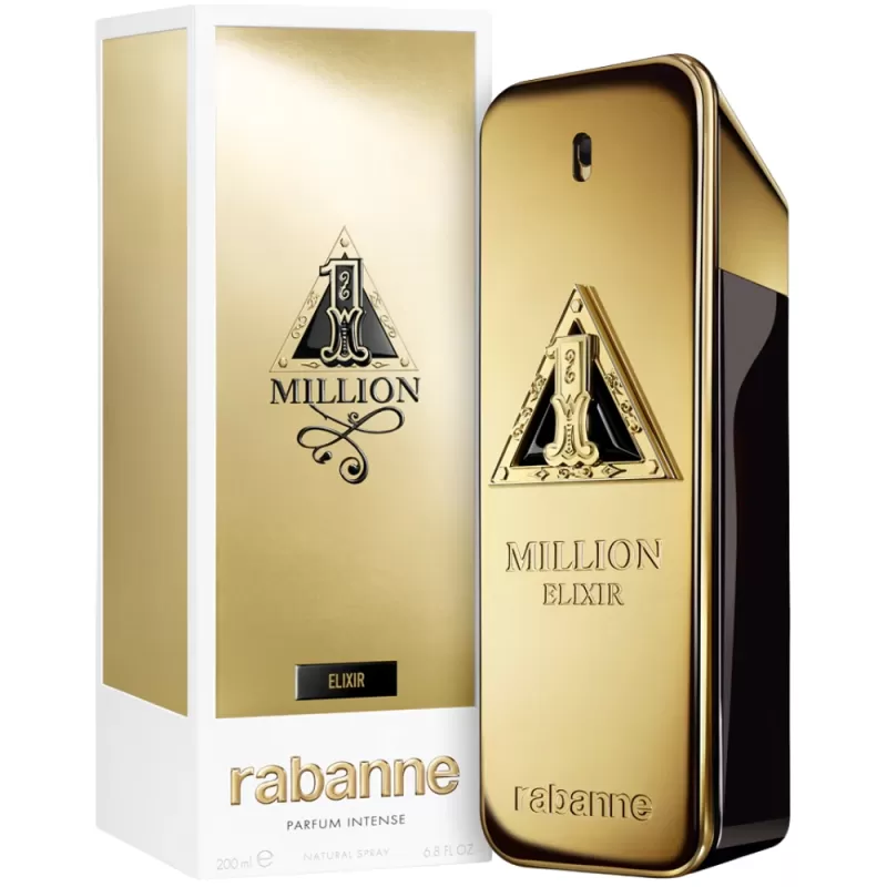 Perfume Rabanne 1 Million Elixir Parfum Intense Masculino - 200mL