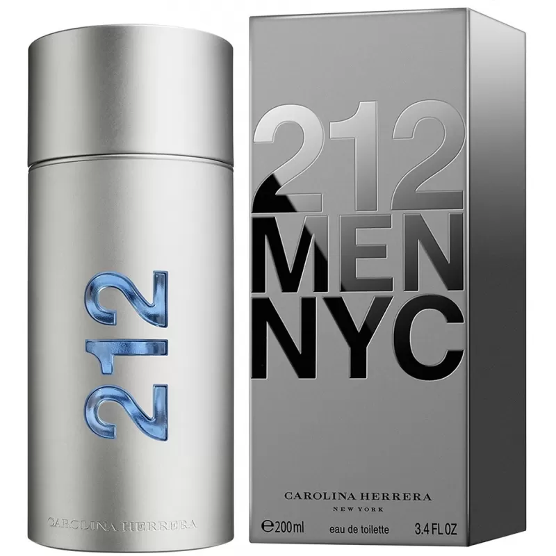 Perfume Carolina Herrera 212 Men NYC EDT Masculino - 200ml