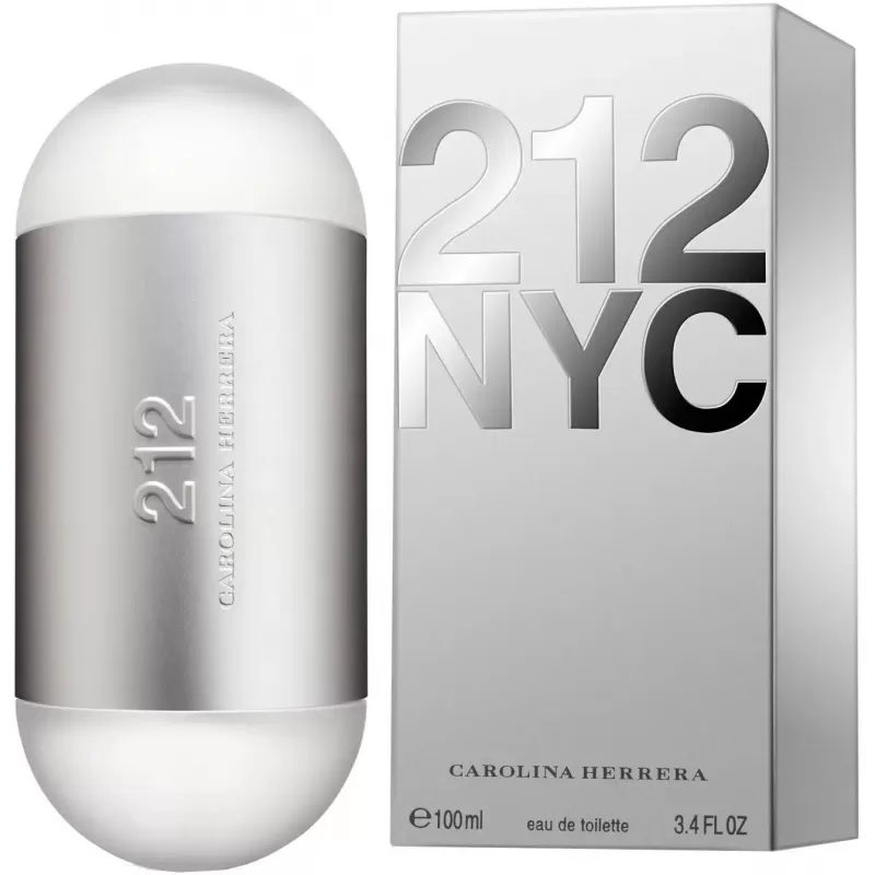 Perfume Carolina Herrera 212 NYC EDT Femenino - 10...