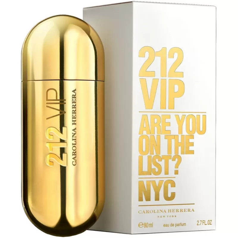 Perfume Carolina Herrera 212 VIP NYC EDP Femenino - 80ml