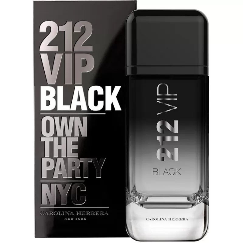 Perfume Carolina Herrera 212 VIP Black EDP Masculino - 100ml