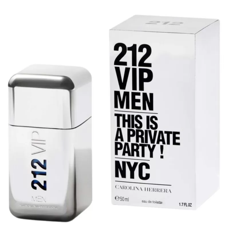 Perfume Carolina Herrera 212 VIP Men EDT Masculino...