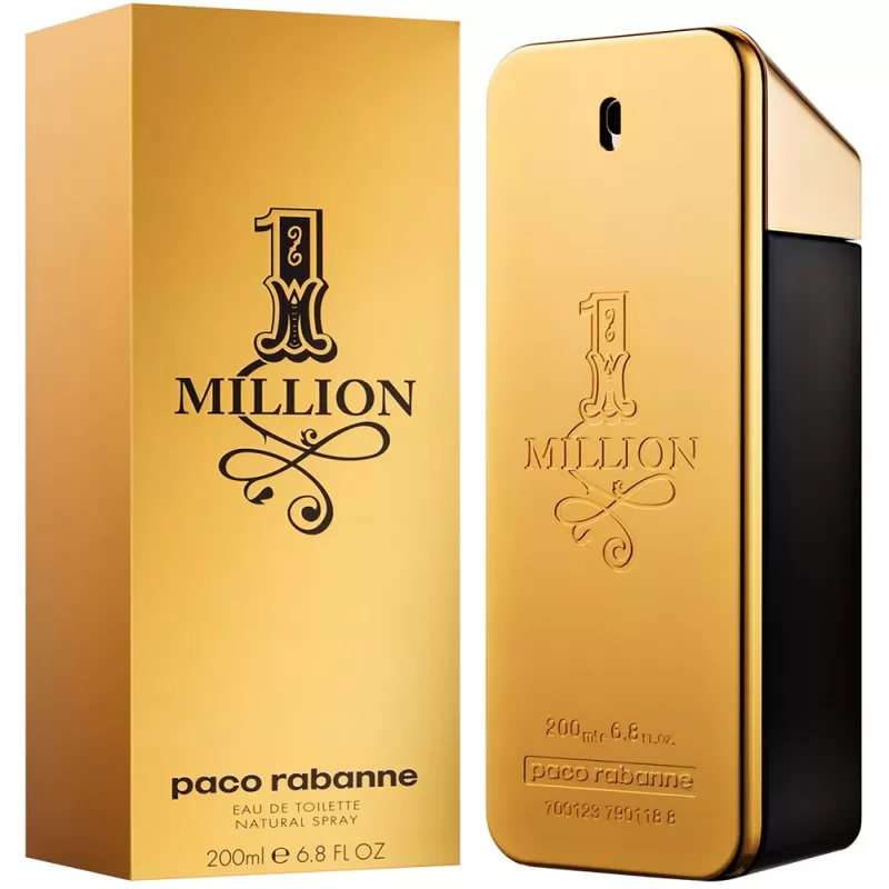 Perfume Paco Rabanne 1 Million EDT Masculino - 200ml