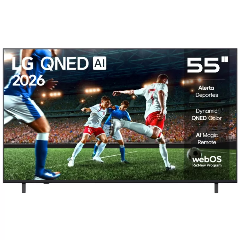 Smart TV QNED LG 55" 55QNED73ASA 4K Ultra HD
