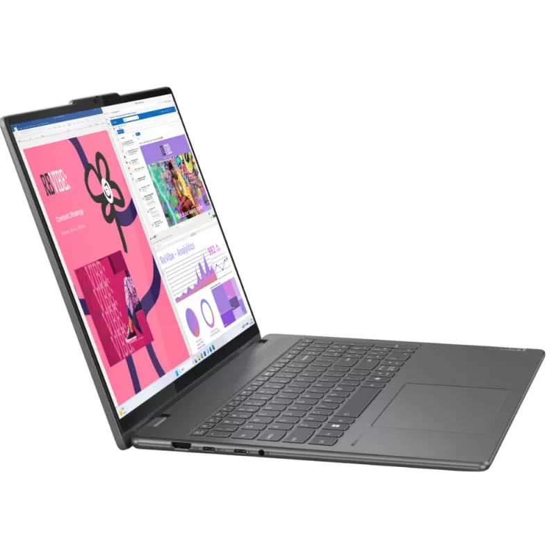 Notebook Lenovo Yoga 7 2-in-1 16IML9 83DL0000US 16" Touch Intel Core Ultra 5 125U 16/512GB W11H - Storm Grey
