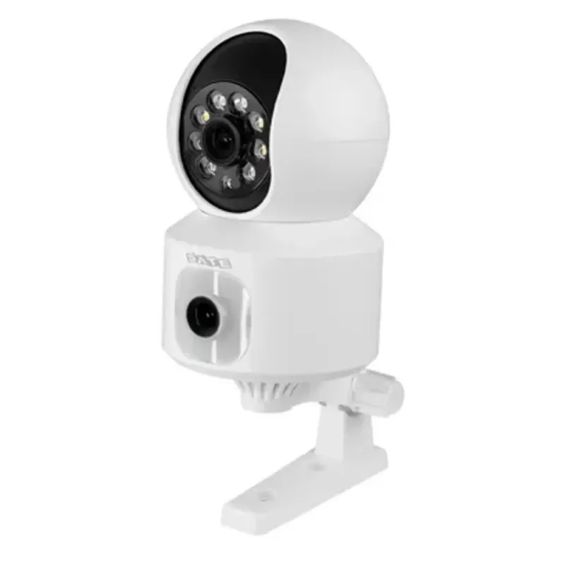 Cámara IP Sate A-CAM001 2MP Dual Lens Wi-Fi 2V - White