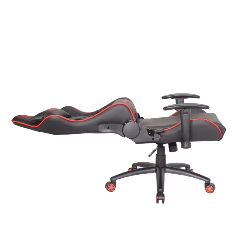 Silla Gamer Sate A-GC8705 - Black/Red