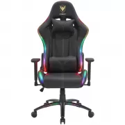 Silla Gamer Sate A-GC8710 RGB - Black