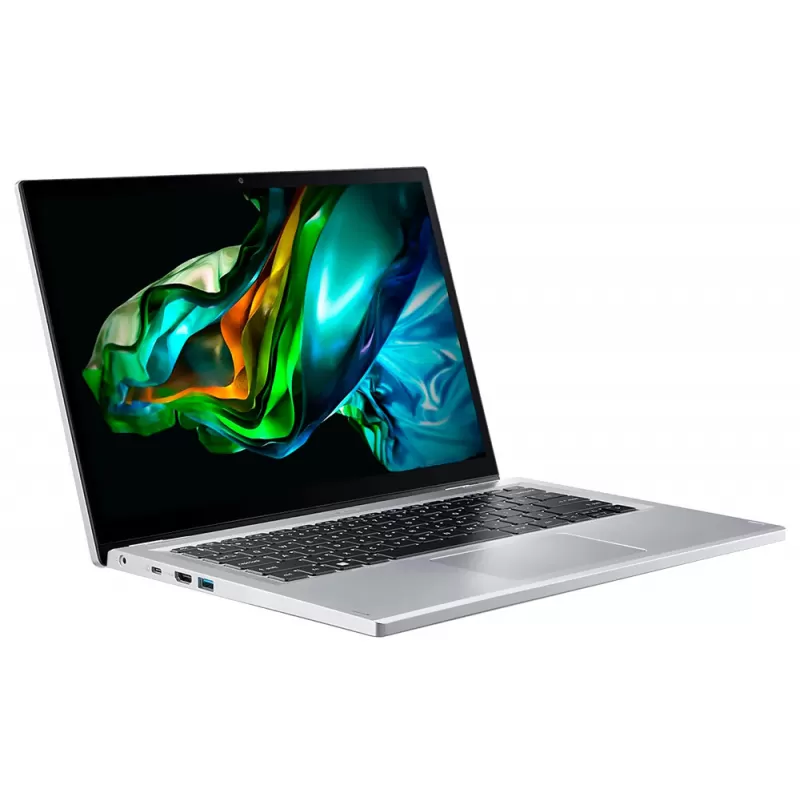 Notebook Acer Aspire 3 Spin 14 A3SP14-31PT-38YA 14" Touch Intel Core I3-N305 8/256GB W11H - Pure Silver