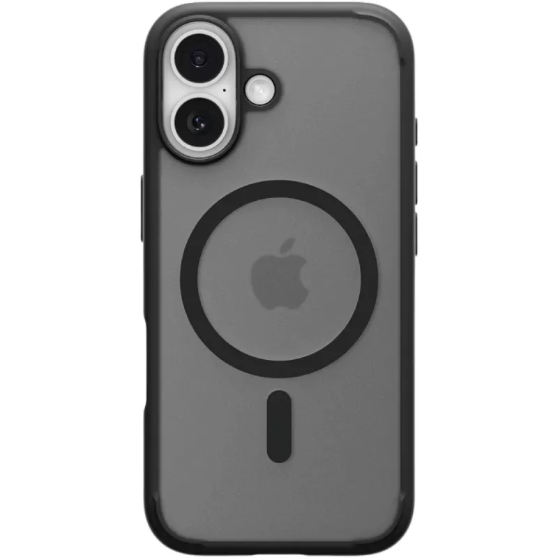 Capa Spigen iPhone 17 Crystal Hybrid MagFit ACS09651 - Frost Black