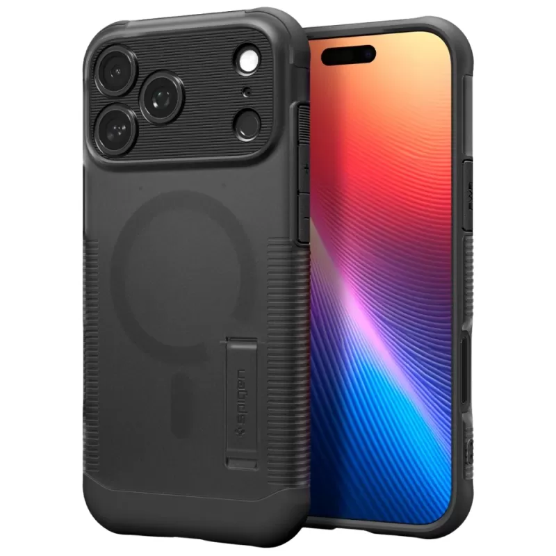 Capa Spigen iPhone 17 Pro Slim Armor MagFit ACS09684 - Frost Black
