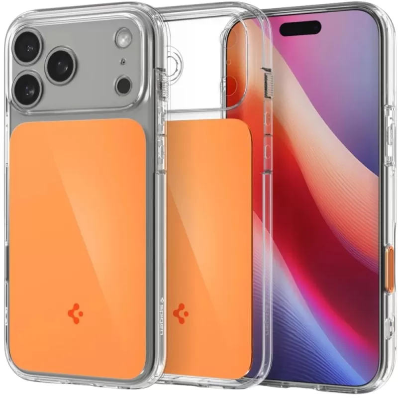 Capa Spigen iPhone 17 Pro Max Ultra Hybrid T MagFit ACS10474 - Glossy Orange