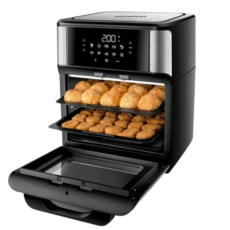 Air Fryer/Horno Mondial Oven AFON-12L-BI 12L 2200W 220V - Black/Inox Air Fryer/Horno Mondial Oven AFON-12L-BI 12L 2200W 220V - Black/Inox