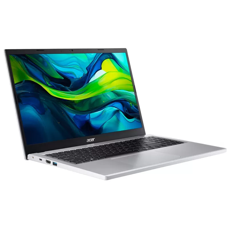 Notebook Acer Aspire Go 15 AG15-31P-3947 15.6" Intel Core i3-N305 8/128GB W11H - Pure Silver