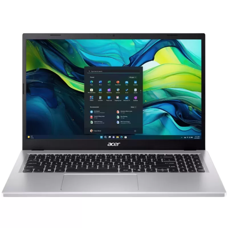 Notebook Acer Aspire Go 15 AG15-71PT-72GA 15.6" Touch Intel Core i7-13620H 16/512GB W11H - Pure Silver