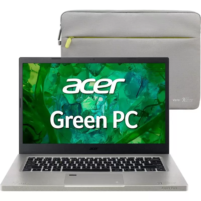 Notebook Acer Aspire Vero AV14-52P-742T 14" Intel Core i7-1355U 16/512GB W11H - Cobblestone Gray + Estuche